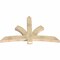 Ekena Millwork Davenport Rough Sawn Timber Gable Bracket, Douglas Fir, 72"W x 45"H x 4"D x 6"F, 15/12 Pitch GBW072X45X0406DAV00RDF - alternate 4